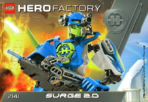 Manual de uso Lego set 2141 Hero Factory Surge 2.0