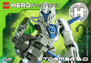 Bedienungsanleitung Lego set 2145 Hero Factory Stormer 3.0