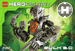 Manuale Lego set 2182 Hero Factory Bulk 3.0