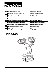 Handleiding Makita BDF445RHE Schroef-boormachine