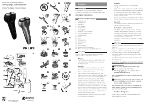 Manual Philips PQ227 Shaver