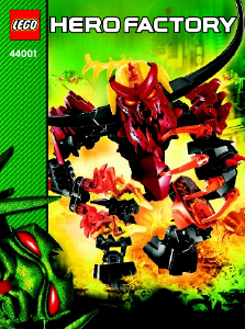 Manual Lego set 44001 Hero Factory Pyrox