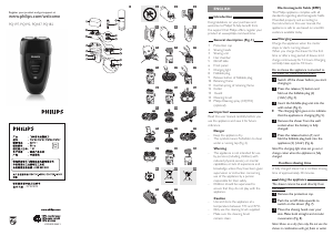 Handleiding Philips PQ182 Scheerapparaat