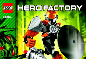Vadovas Lego set 44004 Hero Factory Bulk