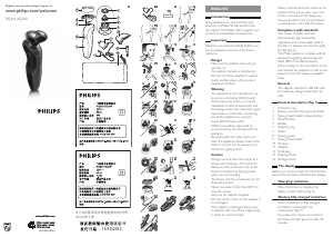 Handleiding Philips RQ361 Scheerapparaat