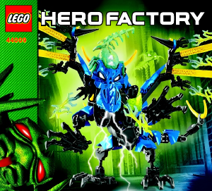 Manual Lego set 44009 Hero Factory Dragon bolt
