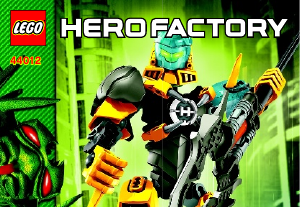Bedienungsanleitung Lego set 44012 Hero Factory Evo
