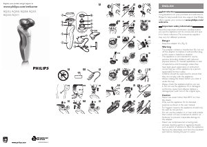 Manual Philips RQ338 Shaver