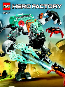 Manual Lego set 44017 Hero Factory Stormer freeze machine