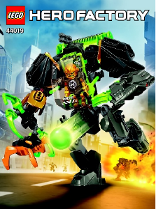 Manual de uso Lego set 44019 Hero Factory Máquina de asalto de Rocka