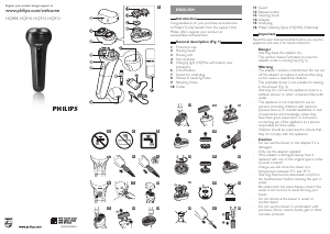 Handleiding Philips HQ988 Scheerapparaat