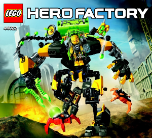 Manual Lego set 44022 Hero Factory Evo XL machine