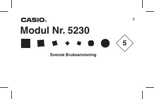 Bruksanvisning Casio G-Shock AWG-M100-1AER Armbandsur