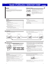 Mode d’emploi Casio G-Shock DW-5600BB-1ER Montre