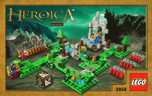 Mode d’emploi Lego set 3858 Heroica Waldurk la Forêt Hantée