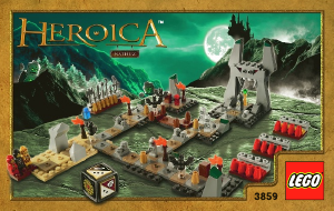 Mode d’emploi Lego set 3859 Heroica Nathuz les Grottes Maudites