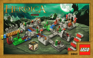 Manual Lego set 3860 Heroica Castle Fortaan