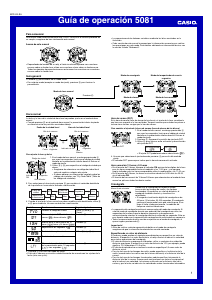 Manual de uso Casio G-Shock GA-100-1A1ER Reloj de pulsera