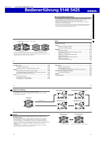 Bedienungsanleitung Casio G-Shock GA-110-1AER Armbanduhr