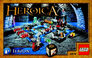 Használati útmutató Lego set 3874 Heroica Ilrion