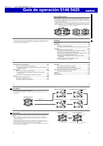 Manual de uso Casio G-Shock GA-110-1AER Reloj de pulsera