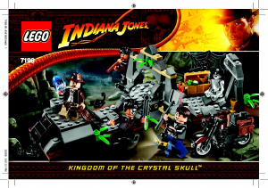 Manual Lego set 7196 Indiana Jones Chauchilla cemetery battle