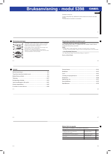 Bruksanvisning Casio G-Shock GA-400CC-2AER Ur
