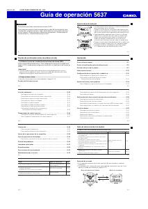 Manual de uso Casio G-Shock GA-900-1AER Reloj de pulsera