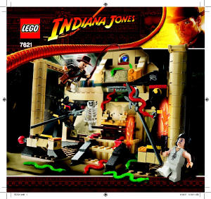 Manual Lego set 7621 Indiana Jones The lost tomb