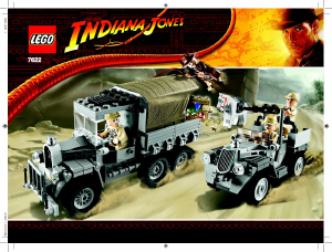 Handleiding Lego set 7622 Indiana Jones Jacht op de gestolen schat