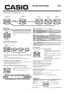 Bruksanvisning Casio G-Shock GD-100-1BER Armbandsur