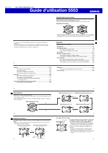 Mode d’emploi Casio G-Shock GM-110-1AER Montre