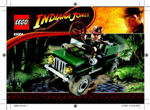 Handleiding Lego set 20004 Indiana Jones Brickmaster