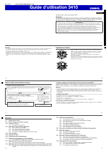 Mode d’emploi Casio G-Shock GW-9400-1BER Montre
