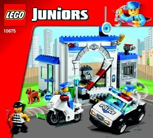 Handleiding Lego set 10675 Juniors De grote ontsnapping