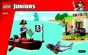 Manual Lego set 10679 Juniors Pirate treasure hunt