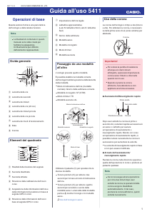 Manuale Casio G-Shock MRG-G1000B-1ADR Orologio da polso