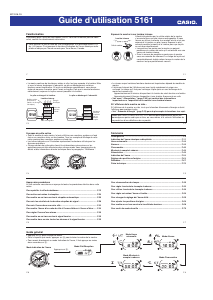 Mode d’emploi Casio Radio Controlled LCW-M100DSE-1AER Montre