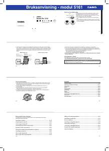 Bruksanvisning Casio Radio Controlled LCW-M100DSE-1AER Ur