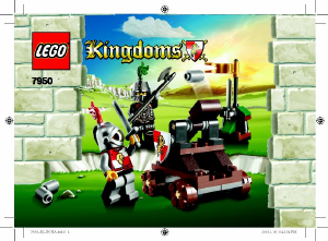 Manual Lego set 7950 Kingdoms Knights showdown