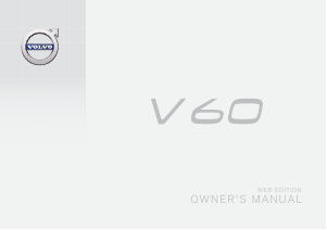 Manual Volvo V60 (2016)