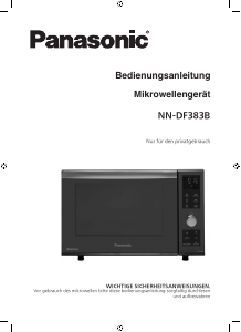 Bedienungsanleitung Panasonic NN-DF383B Mikrowelle