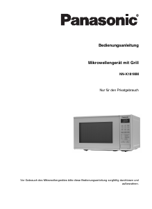 Bedienungsanleitung Panasonic NN-K181MM Mikrowelle
