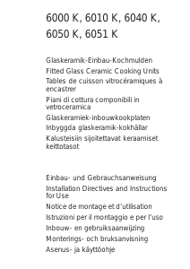 Manual AEG 6040K-MN Hob