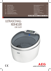 Manual AEG USR 5659 Ultrasonic Cleaner