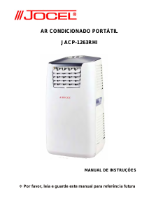 Manual Jocel JACP-1263RHI Ar condicionado