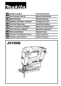 Manual Makita JV100DZ Jigsaw