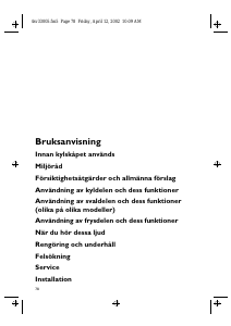 Bruksanvisning Bauknecht KGNB 3900 Kyl-frys