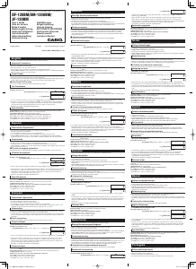 Handleiding Casio DF-120BM Rekenmachine