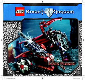 Manuale Lego set 8702 Knights Kingdom Signore Vladek